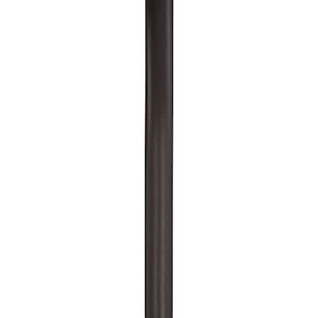 Access Lighting Extension Rod, 6 Inch Rod with Nipple, Oil Rubbed Bronze Finish R506-ORB